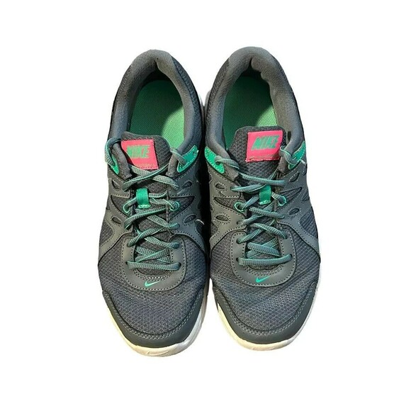 Nike Revolution 2 Graphite Pink Mint Size 8 Women’s Sneakers Athletic - Picture 2 of 8